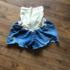 Jessica Simpson Maternity denim shorts